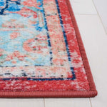 Safavieh Riviera Machine Washable 182 Rug, RIV182 - Light Blue / Red