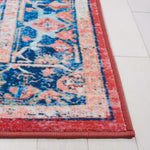 Safavieh Riviera Machine Washable 182 Rug, RIV182 - Navy / Red