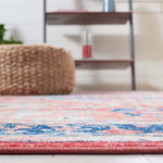 Safavieh Riviera Machine Washable 182 Rug, RIV182 - Navy / Red