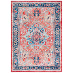 Safavieh Riviera Machine Washable 182 Rug, RIV182 - Navy / Red