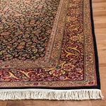 Safavieh Royal Kerman 1A- Rug, RK31A- - Black / Red