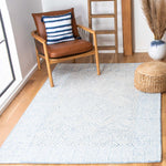 Safavieh Roslyn 353 Rug, ROS353 - Light Blue / Ivory