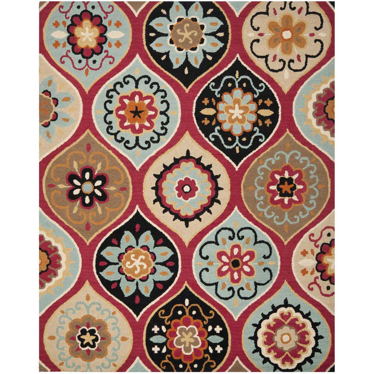 Safavieh Roslyn 415 Rug, ROS415 - Blue / Multi