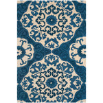 Safavieh Roslyn 525 Rug, ROS525 - Blue / Ivory