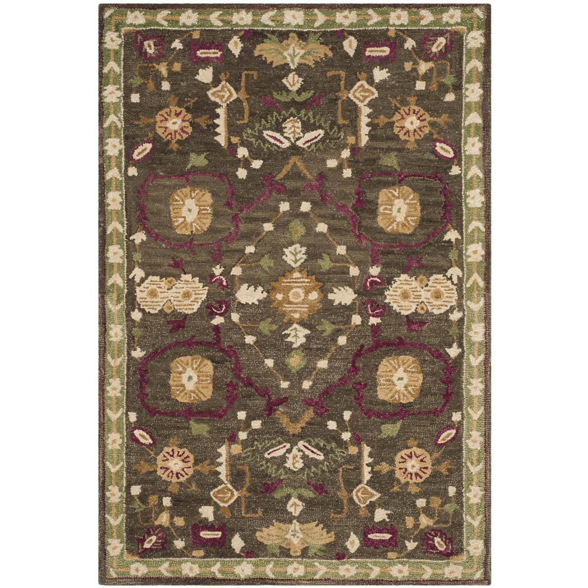 Safavieh Roslyn 535 Rug, ROS535 - Sage / Ivory