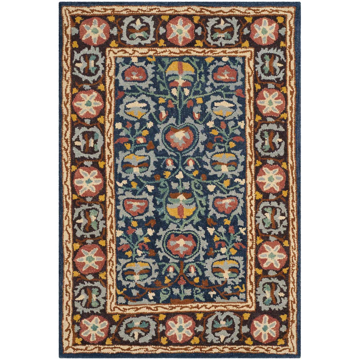 Safavieh Roslyn 545 Rug, ROS545 - Blue / Multi