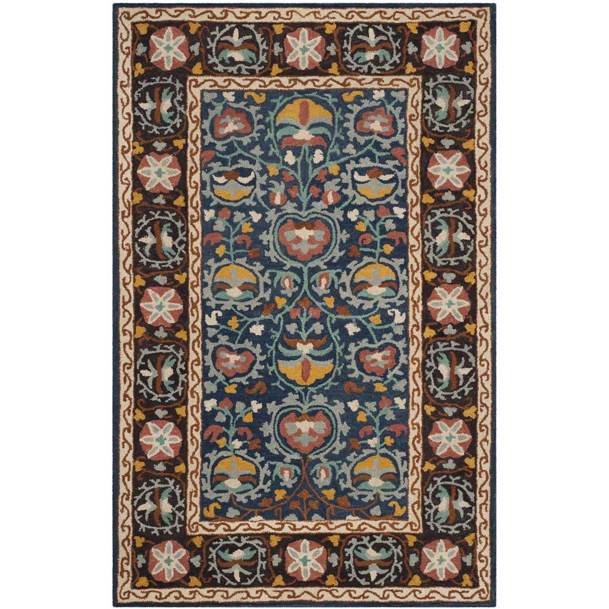 Safavieh Roslyn 545 Rug, ROS545 - Blue / Multi