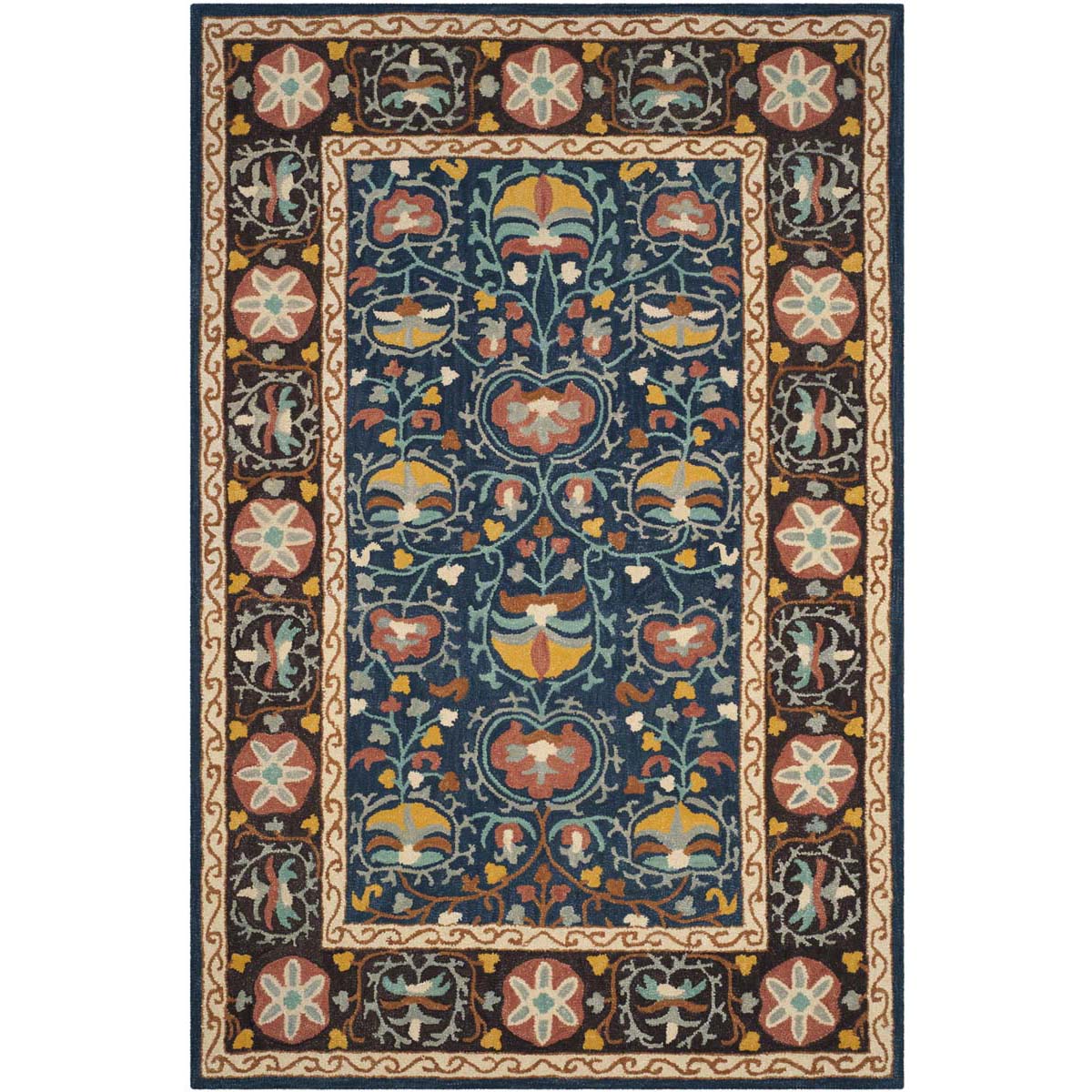 Safavieh Roslyn 545 Rug, ROS545 - Blue / Multi