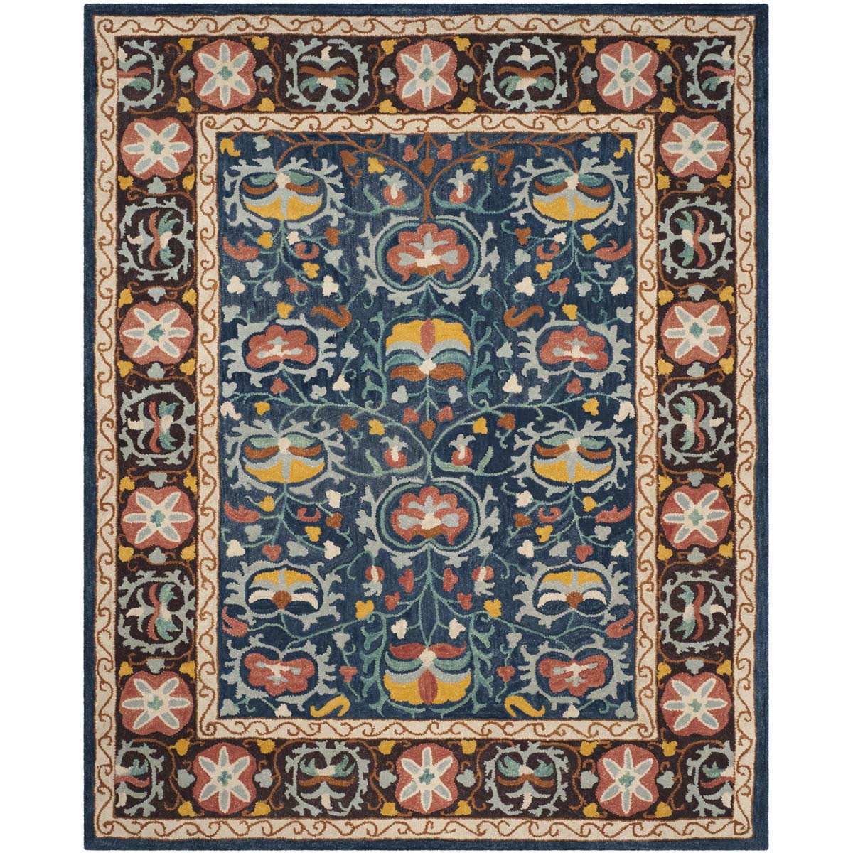 Safavieh Roslyn 545 Rug, ROS545 - Blue / Multi