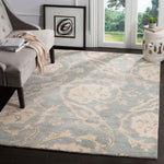 Safavieh Roslyn 901 Rug, ROS901 - Light Blue / Ivory