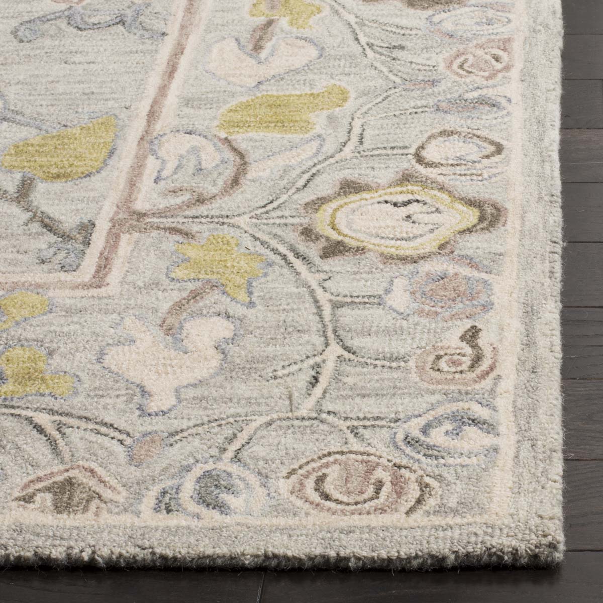 Safavieh Roslyn 908 Rug, ROS908 - Light Grey / Multi