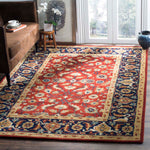 Safavieh Royalty 256 Rug, ROY256 - Rust / Navy