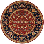 Safavieh Royalty 256 Rug, ROY256 - Rust / Navy