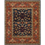 Safavieh Royalty 257 Rug, ROY257 - Navy / Rust