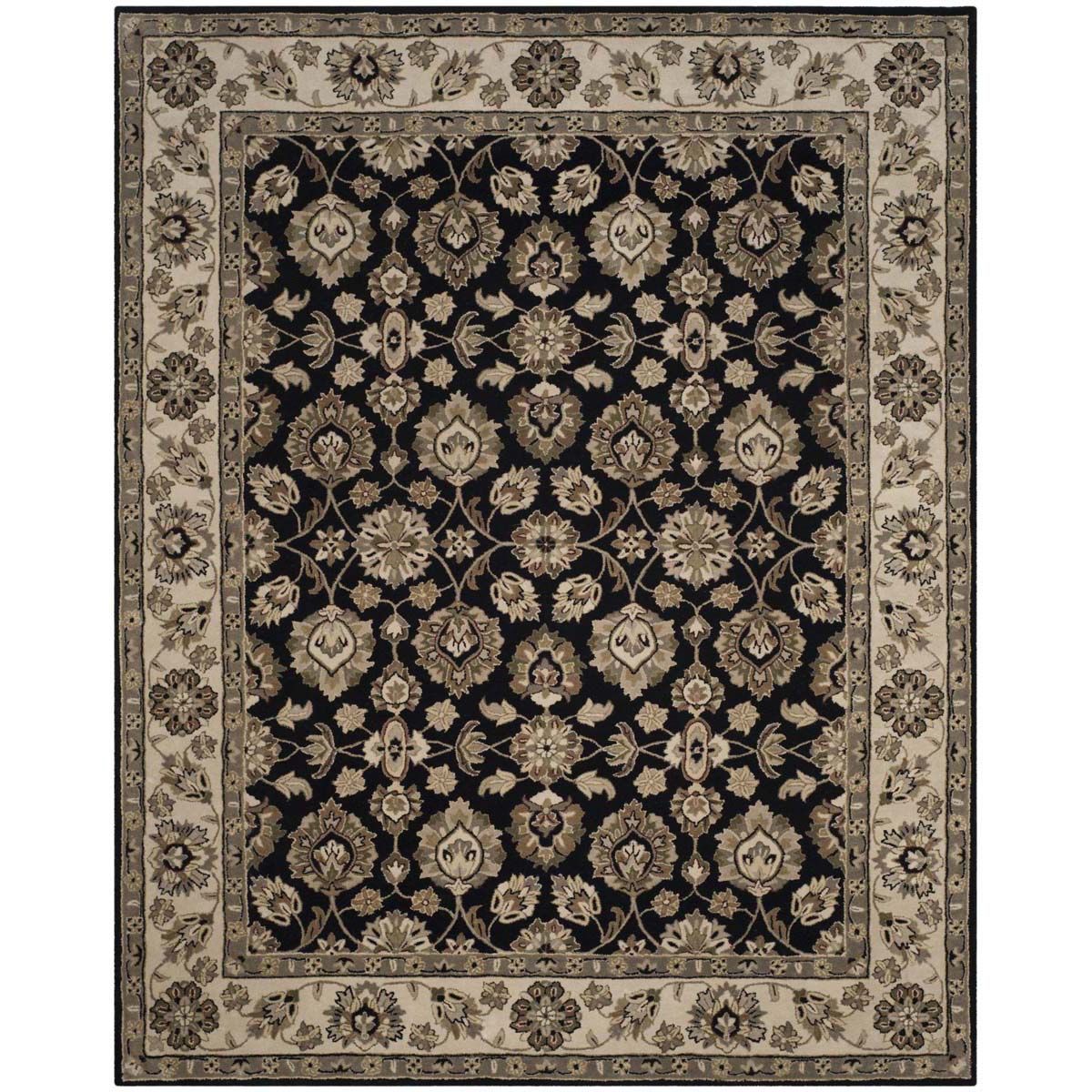 Safavieh Royalty 503 Rug, ROY503 - Black / Beige