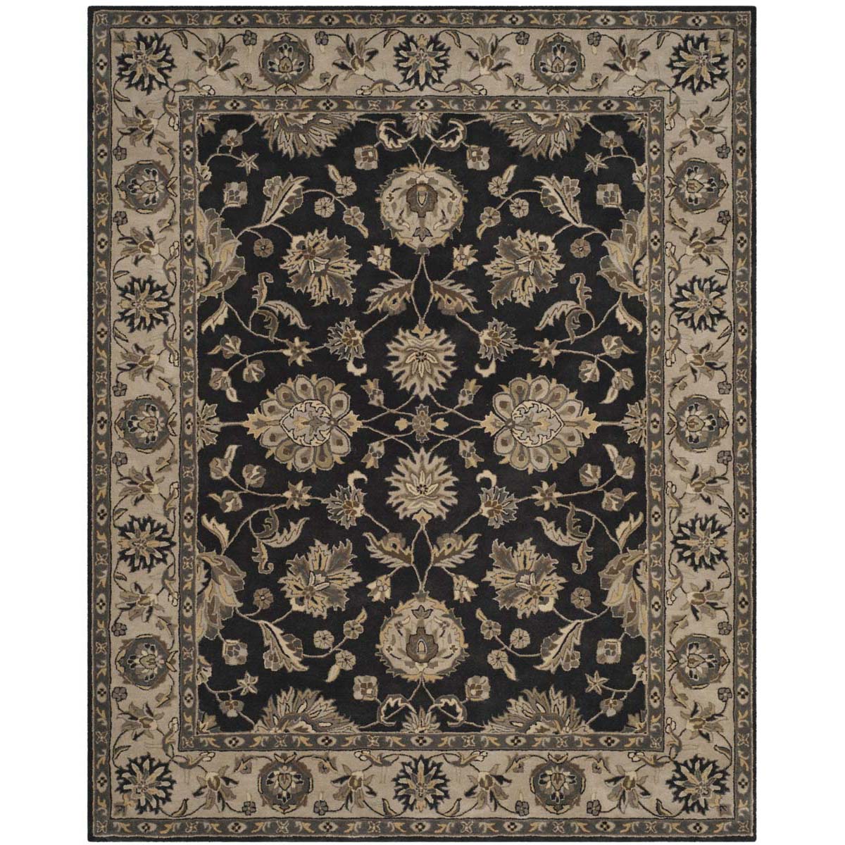 Safavieh Royalty 658 Rug, ROY658 - Charcoal / Taupe