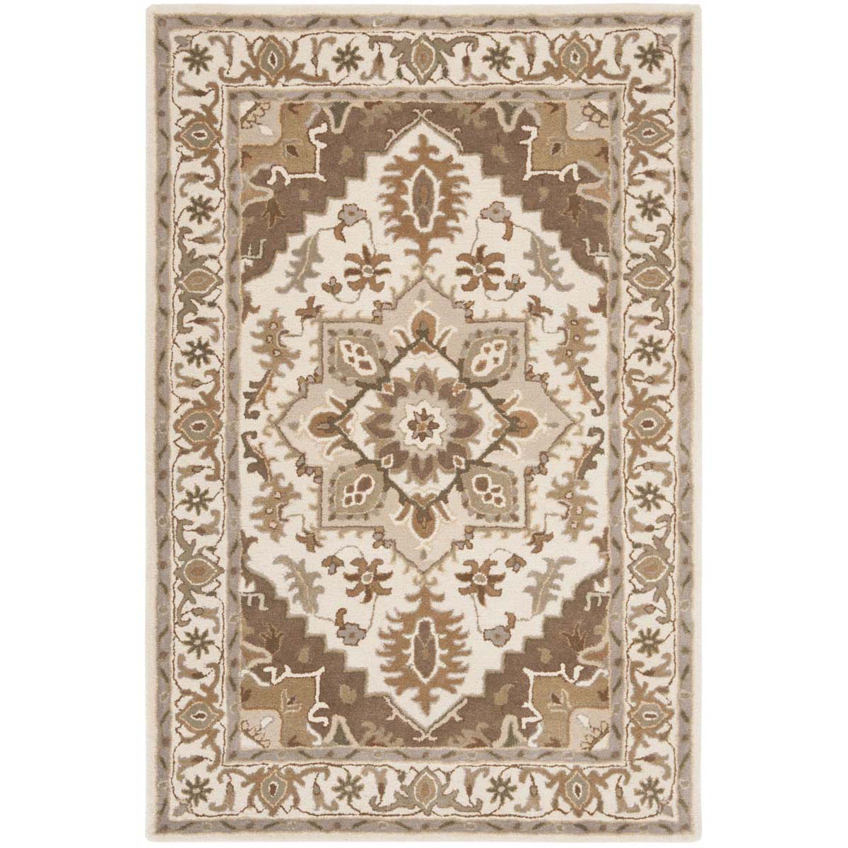 Safavieh Royalty 700 Rug, ROY700 - Beige / Sage