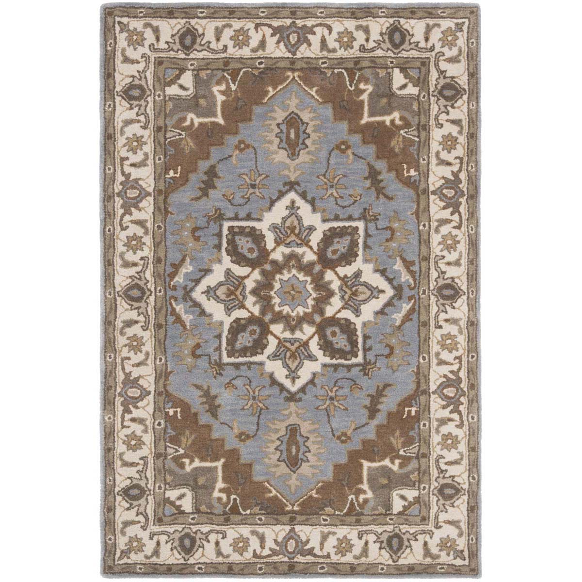 Safavieh Royalty 700 Rug, ROY700 - Light Blue / Beige