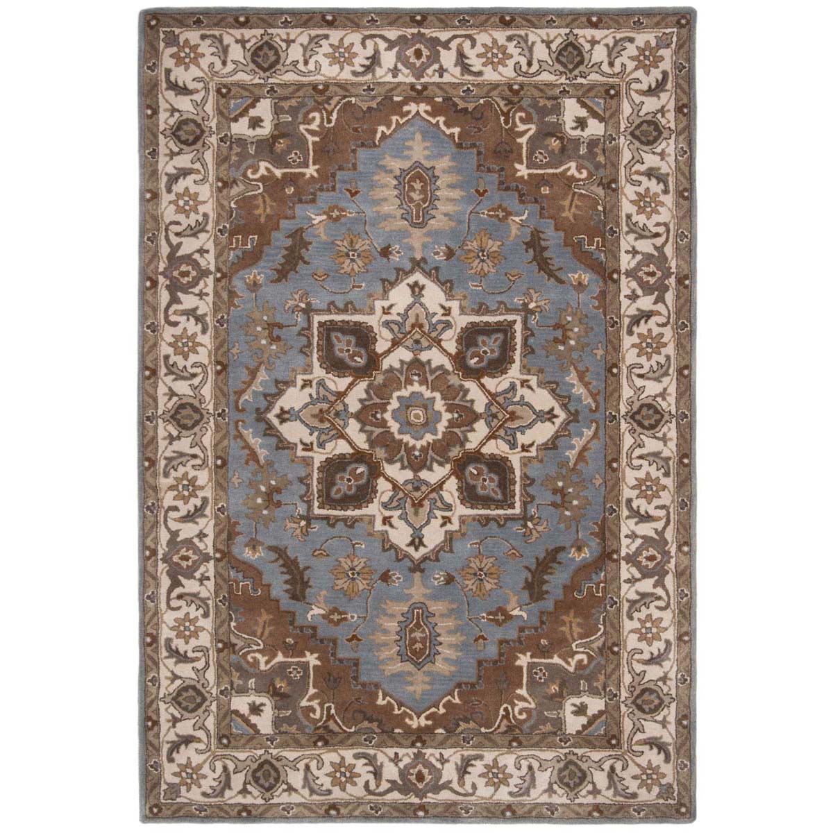 Safavieh Royalty 700 Rug, ROY700 - Light Blue / Beige