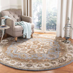 Safavieh Royalty 700 Rug, ROY700 - Light Blue / Beige