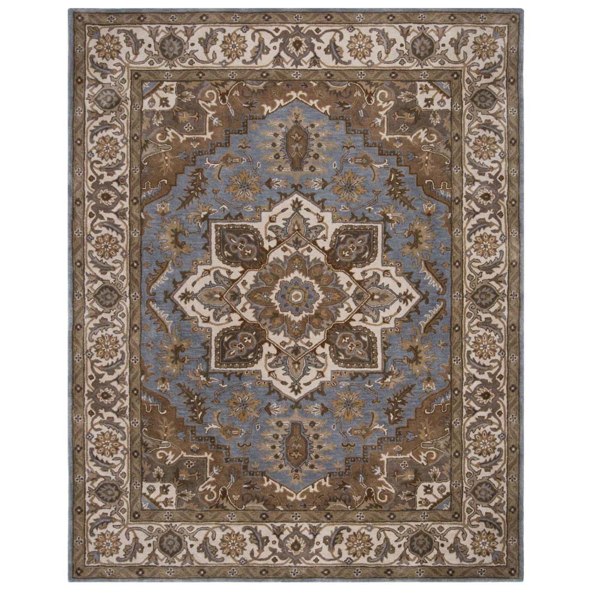 Safavieh Royalty 700 Rug, ROY700 - Light Blue / Beige