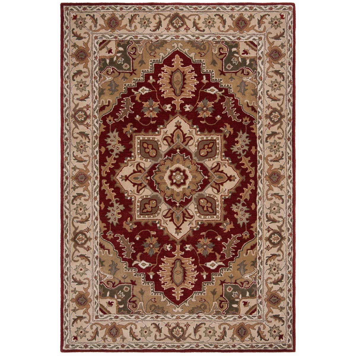 Safavieh Royalty 700 Rug, ROY700 - Red / Beige