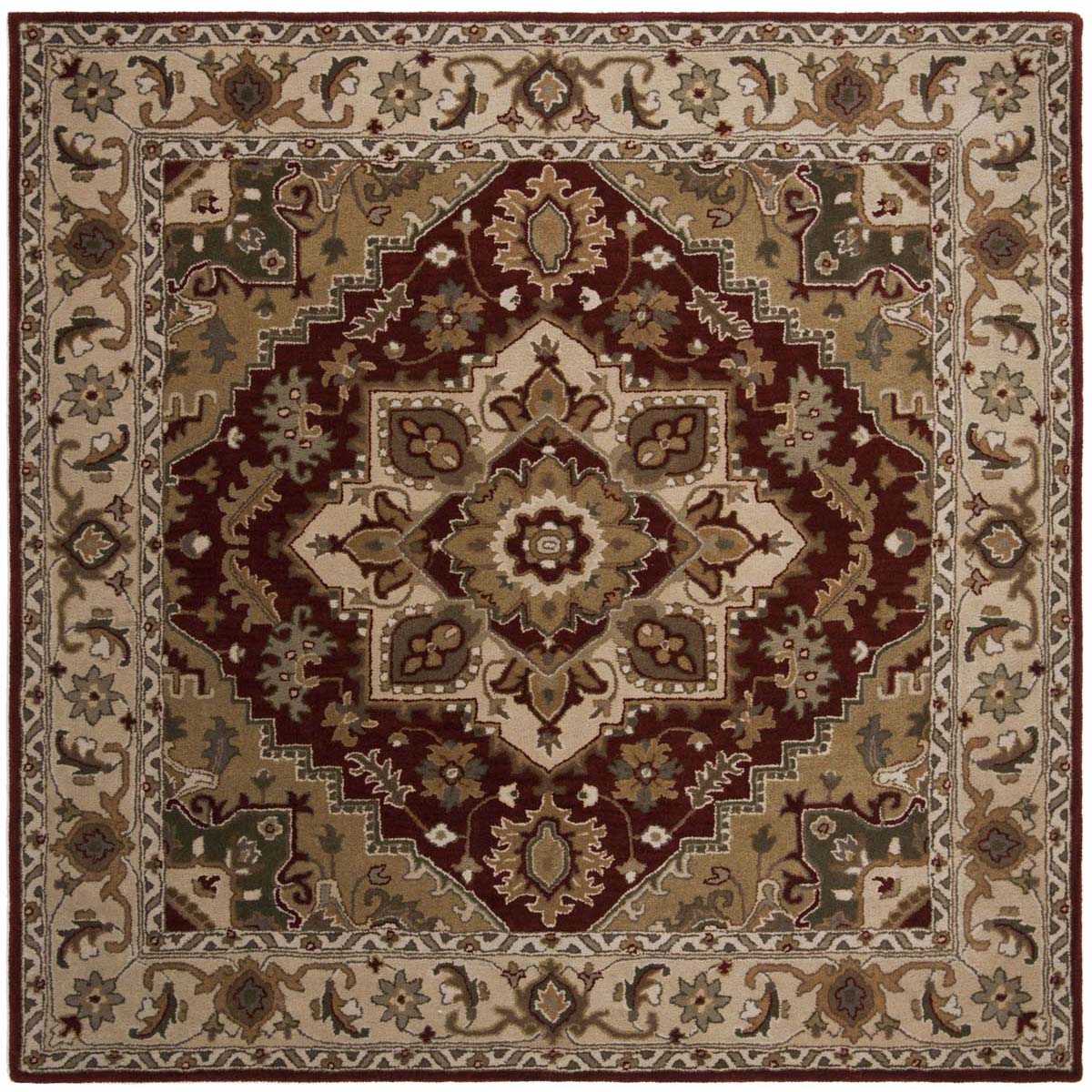 Safavieh Royalty 700 Rug, ROY700 - Red / Beige