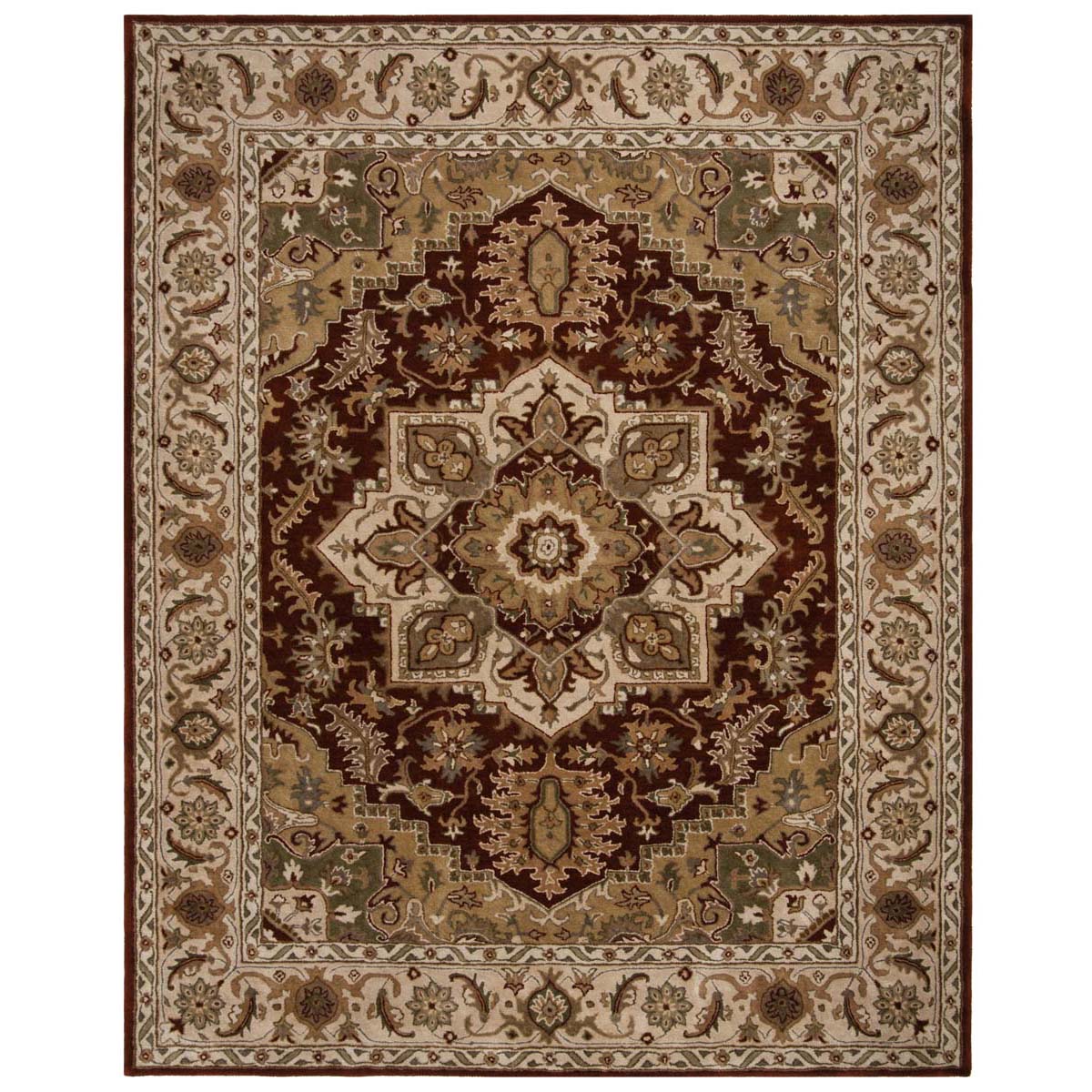 Safavieh Royalty 700 Rug, ROY700 - Red / Beige