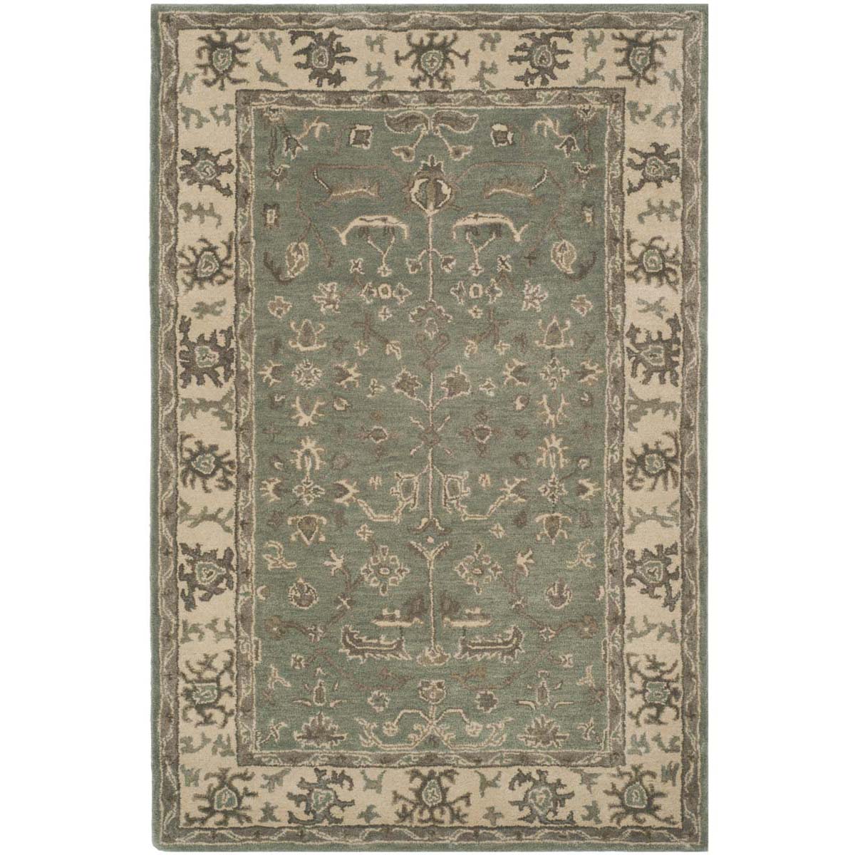 Safavieh Royalty 721 Rug, ROY721 - Slate / Cream