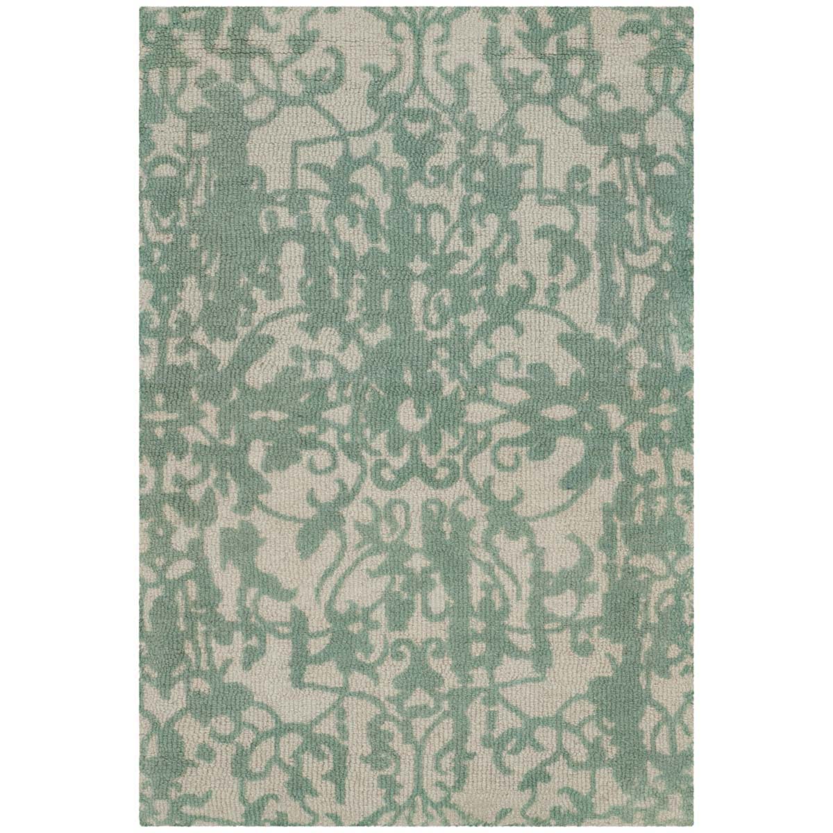 Safavieh Restoration Vintage 101 Rug, RVT101 - Grey / Turquoise