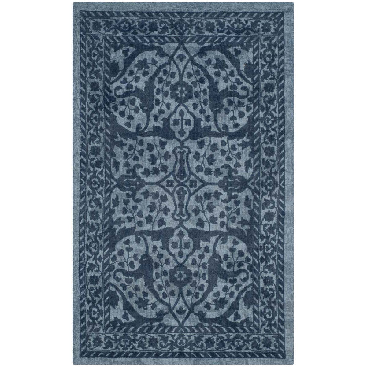 Safavieh Restoration Vintage 102 Rug, RVT102 - Blue / Dark Blue