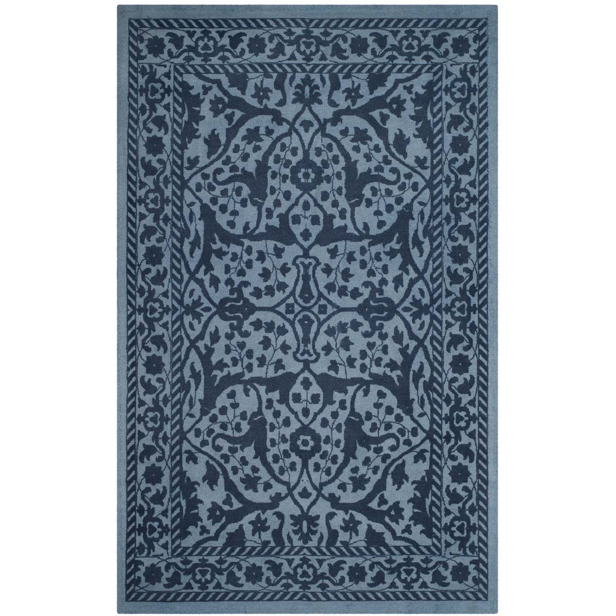 Safavieh Restoration Vintage 102 Rug, RVT102 - Blue / Dark Blue