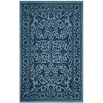 Safavieh Restoration Vintage 102 Rug, RVT102 - Blue / Dark Blue