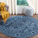 Safavieh Restoration Vintage 102 Rug, RVT102 - Blue / Dark Blue