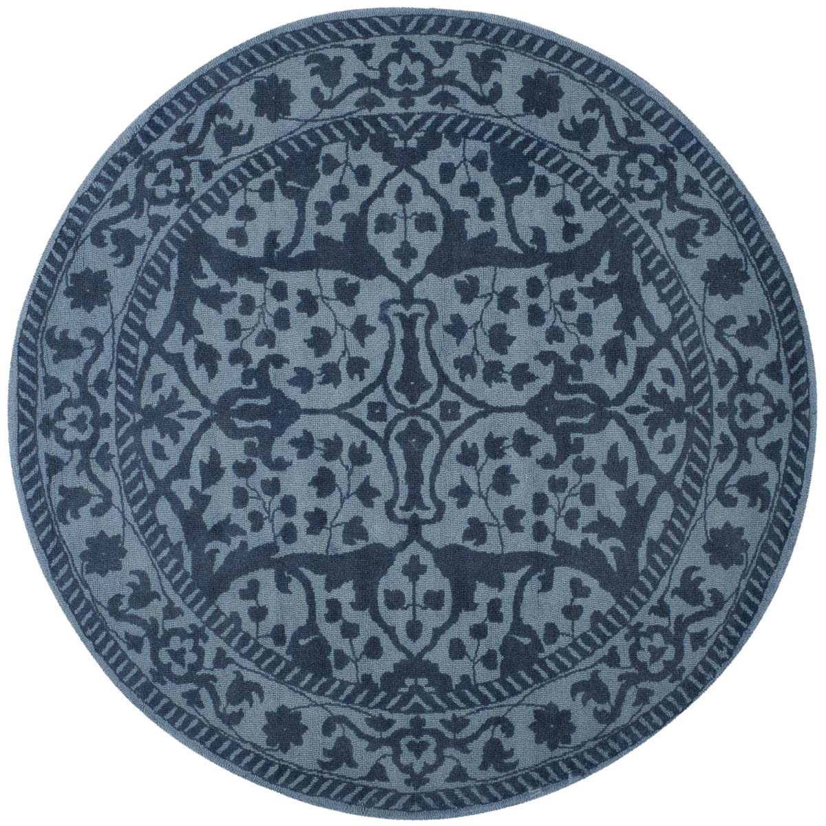 Safavieh Restoration Vintage 102 Rug, RVT102 - Blue / Dark Blue