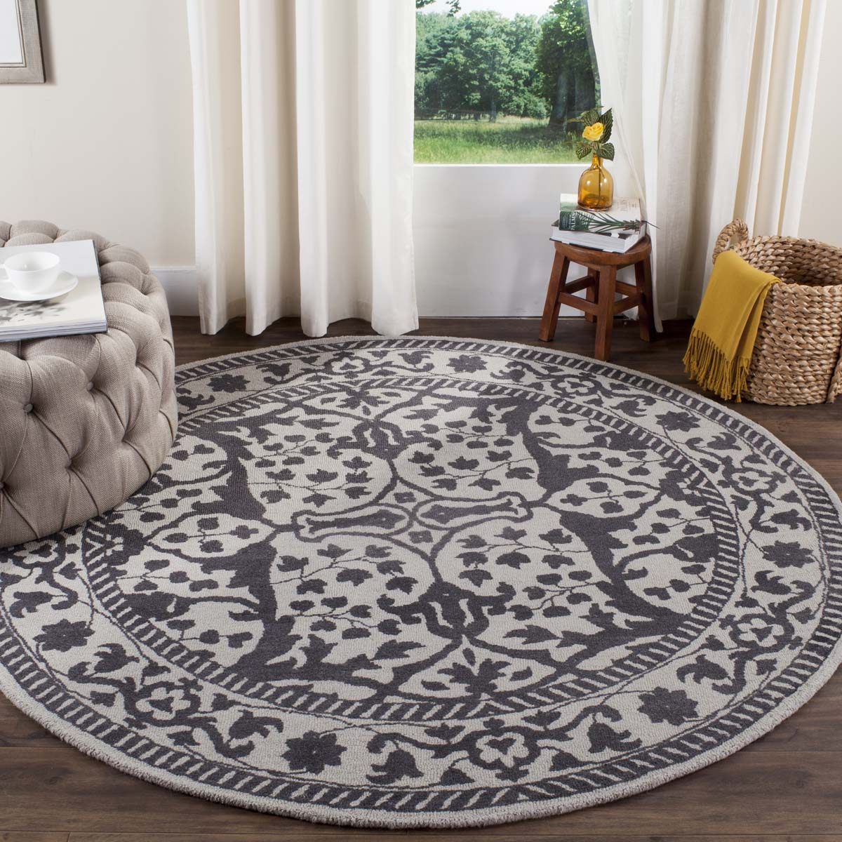 Safavieh Restoration Vintage 102 Rug, RVT102 - Silver / Grey