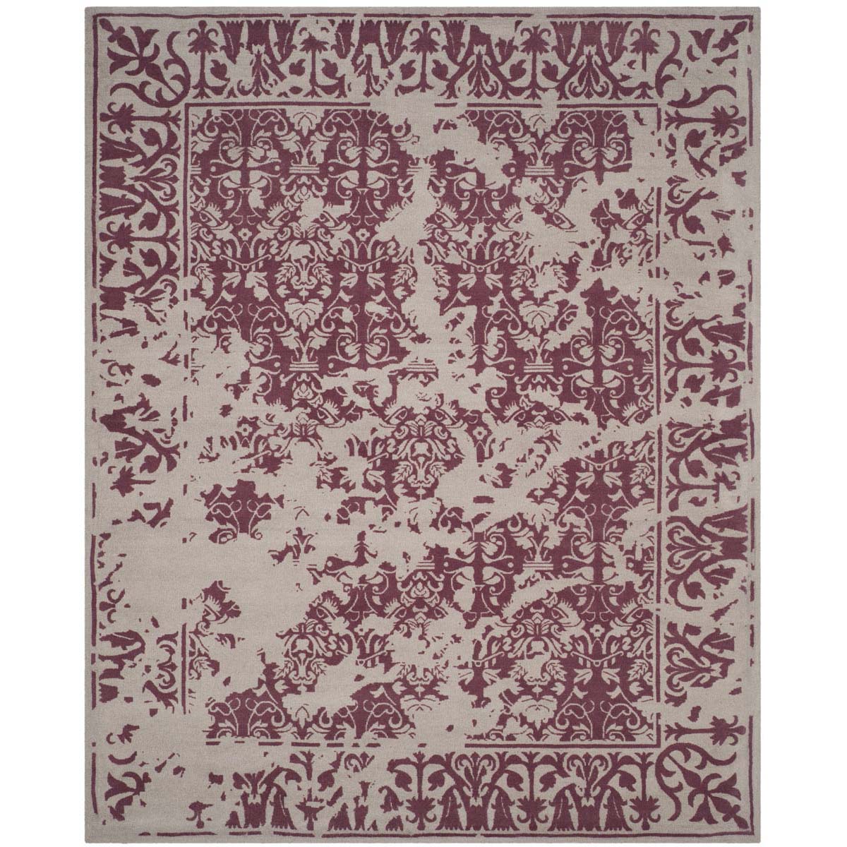 Safavieh Restoration Vintage 103 Rug, RVT103 - Silver / Purple