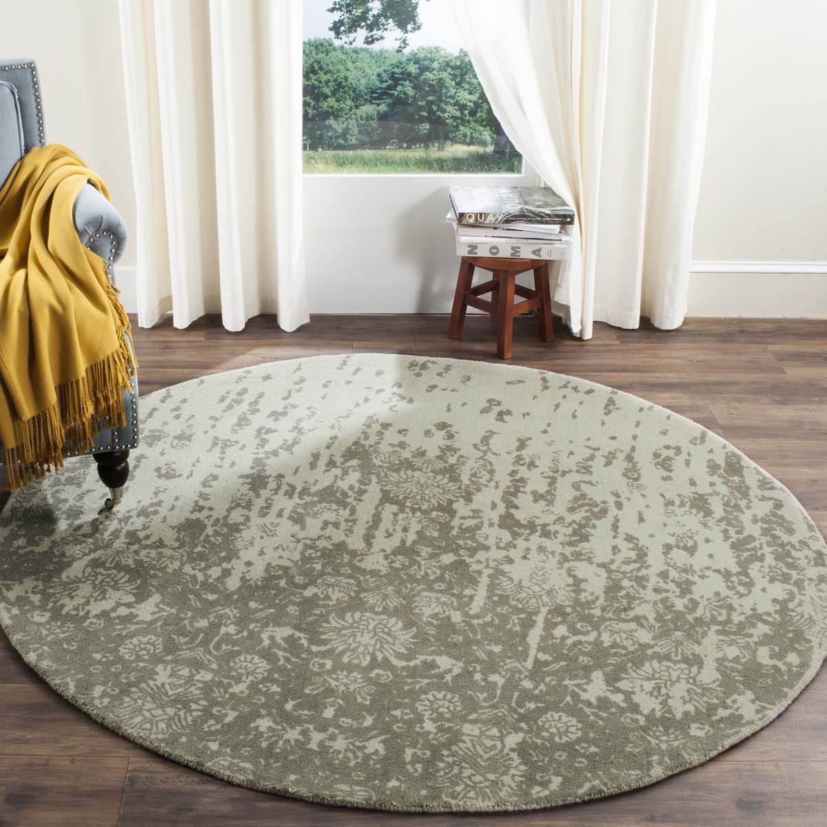 Safavieh Restoration Vintage 104 Rug, RVT104 - Light Sage / Grey