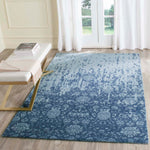 Safavieh Restoration Vintage 104 Rug, RVT104 - Blue / Dark Blue