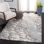 Safavieh Restoration Vintage 112 Rug, RVT112 - Grey / Ivory