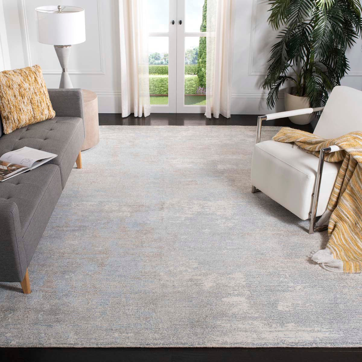 Safavieh Restoration Vintage 113 Rug, RVT113 - Grey / Blue