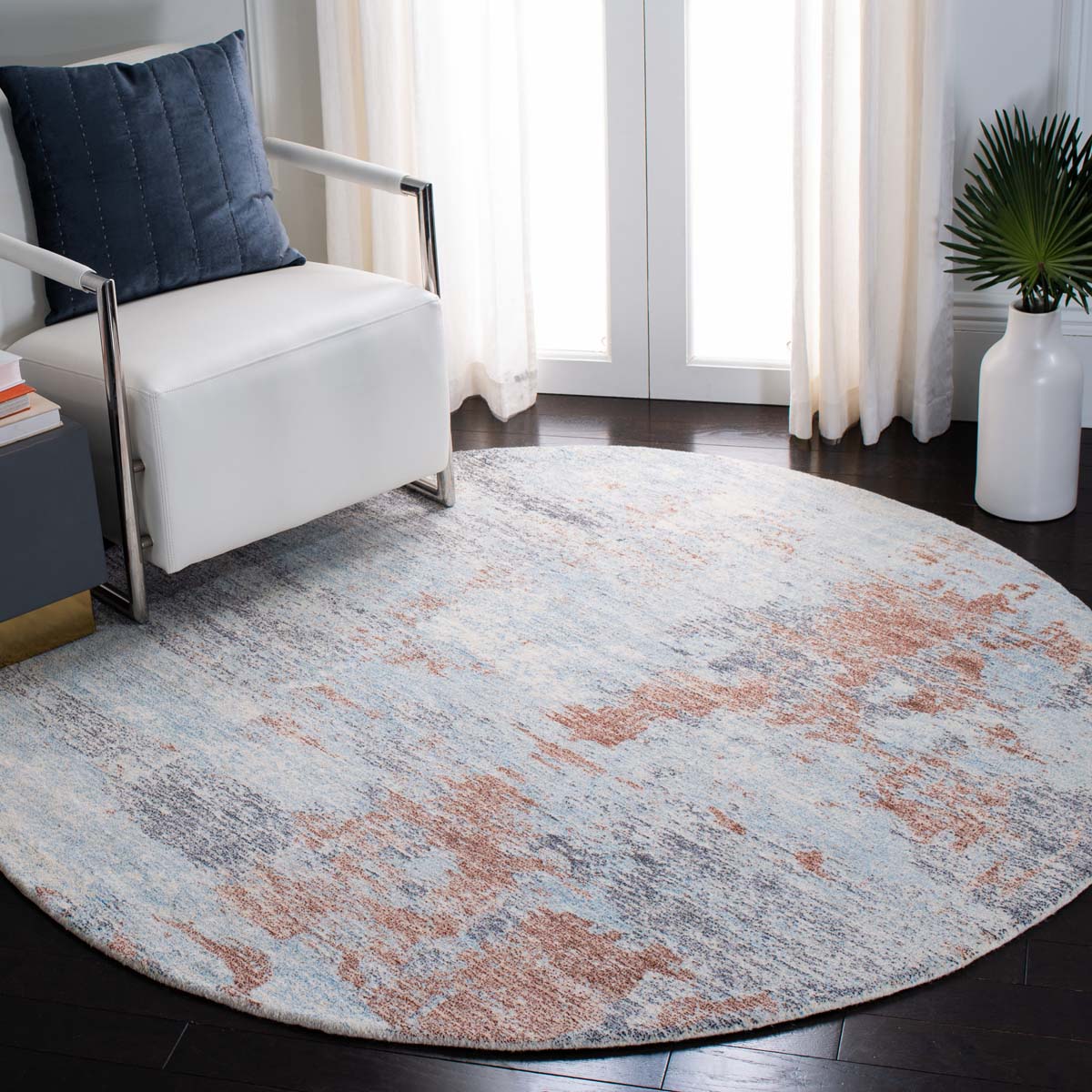 Safavieh Restoration Vintage 113 Rug, RVT113 - Blue / Brown