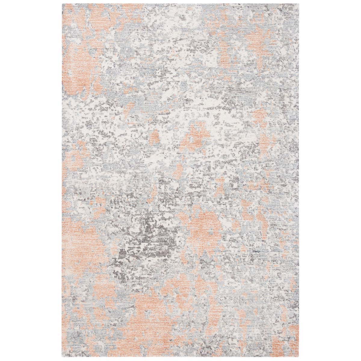 Safavieh Restoration Vintage 114 Rug, RVT114 - Rust / Grey