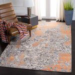 Safavieh Restoration Vintage 114 Rug, RVT114 - Rust / Grey