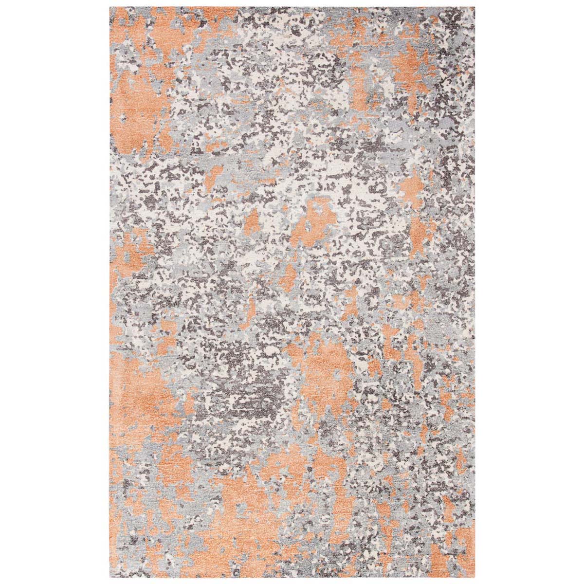 Safavieh Restoration Vintage 114 Rug, RVT114 - Rust / Grey