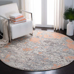 Safavieh Restoration Vintage 114 Rug, RVT114 - Rust / Grey