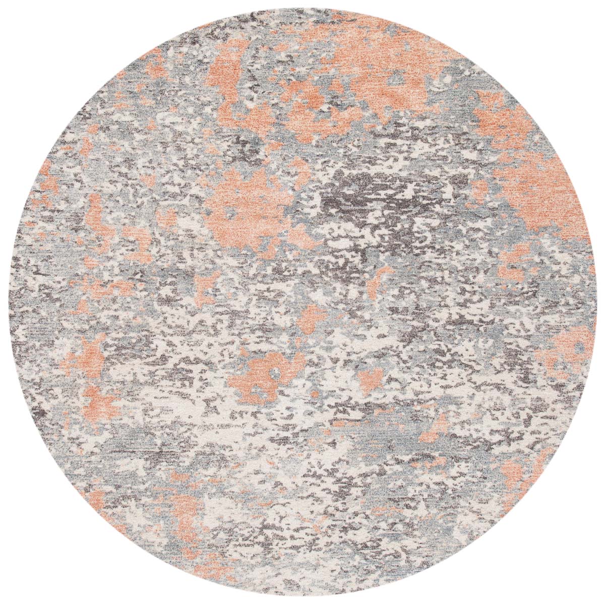 Safavieh Restoration Vintage 114 Rug, RVT114 - Rust / Grey