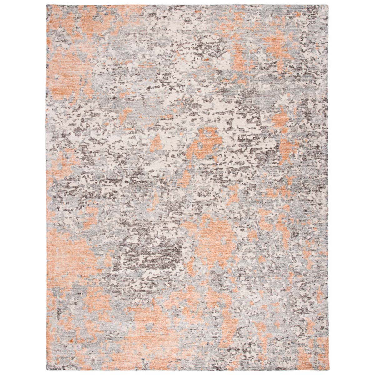 Safavieh Restoration Vintage 114 Rug, RVT114 - Rust / Grey