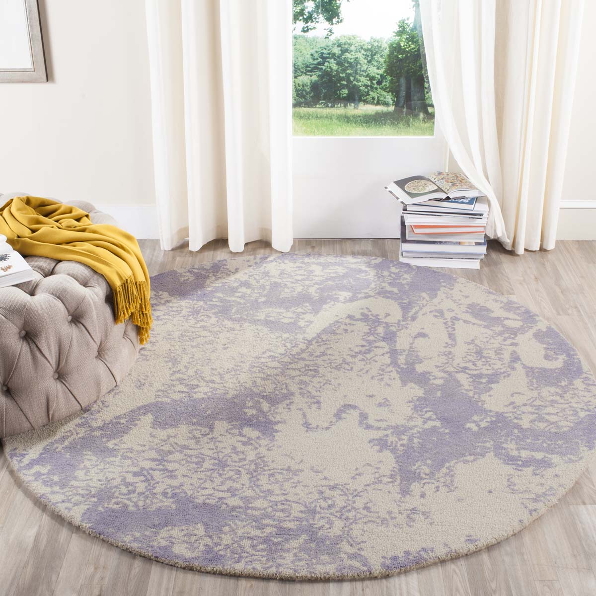 Safavieh Restoration Vintage 245 Rug, RVT245 - Grey / Ivory