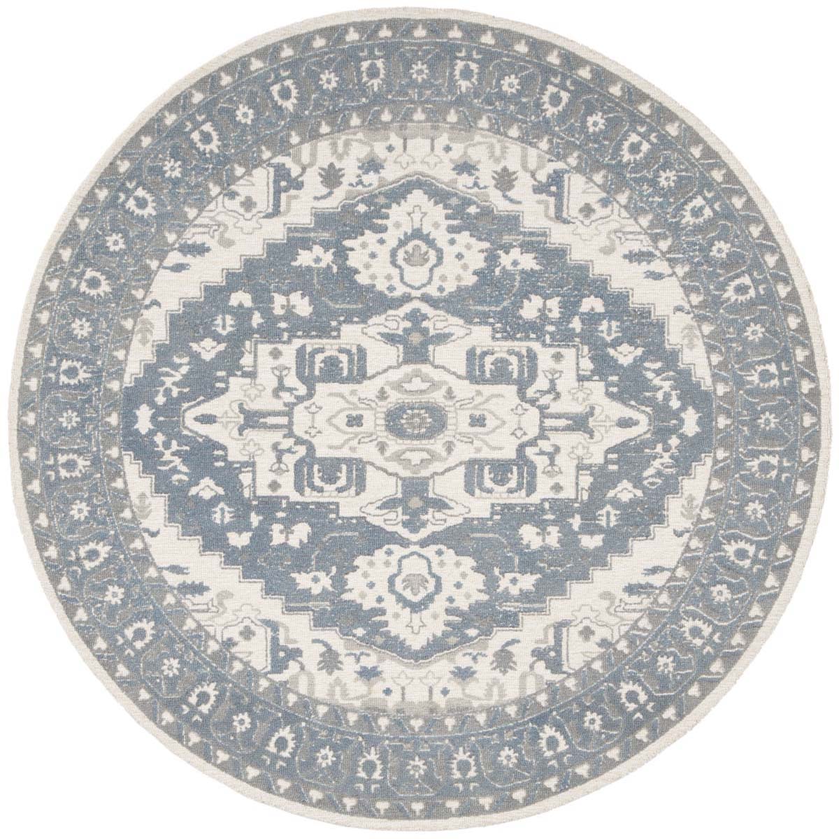 Safavieh Restoration Vintage 402 Rug, RVT402 - Ivory / Charcoal